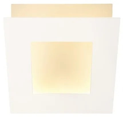Aplica de perete LED design ambiental DALIA 14x14cm, alb