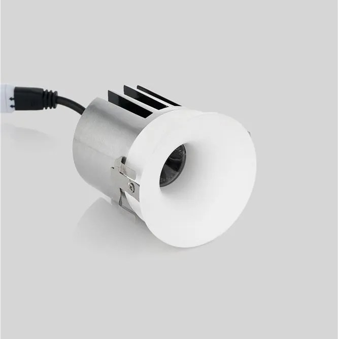 Mini Spot incastrabil LED 10W 3000K Sanco alb