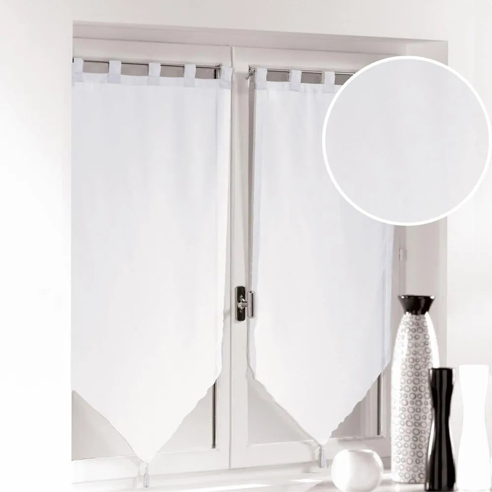 Perdele albe 2 buc. din voal 60x160 cm Voiline – douceur d'intérieur