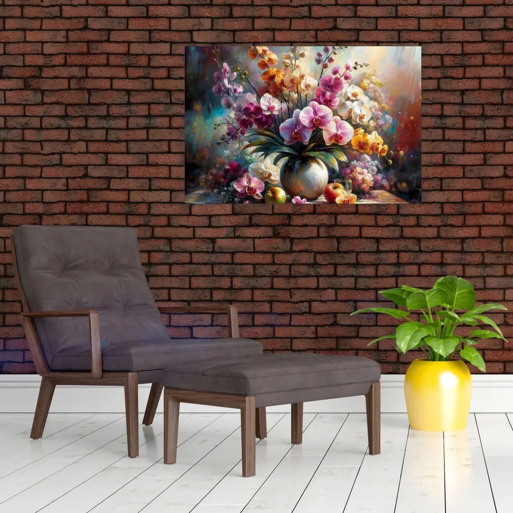 Tablou - Vas de flori II. (90x60 cm)