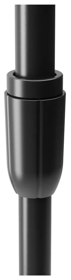 Cadru despărțitor pentru perdele negru mat din oțel Anywhere – Umbra