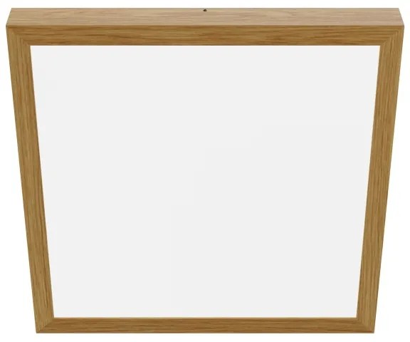 Panou LED aplicat QUADRA LED/40W/230V stejar APLED