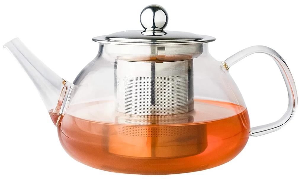Ceainic din sticla termorezistenta, 850 ml