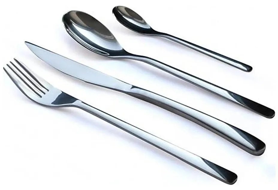 Set de tacâmuri FIRENZE din oțel inoxidabil, 24 piese