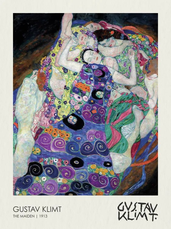 Reproducere The Maiden (1913), Gustav Klimt