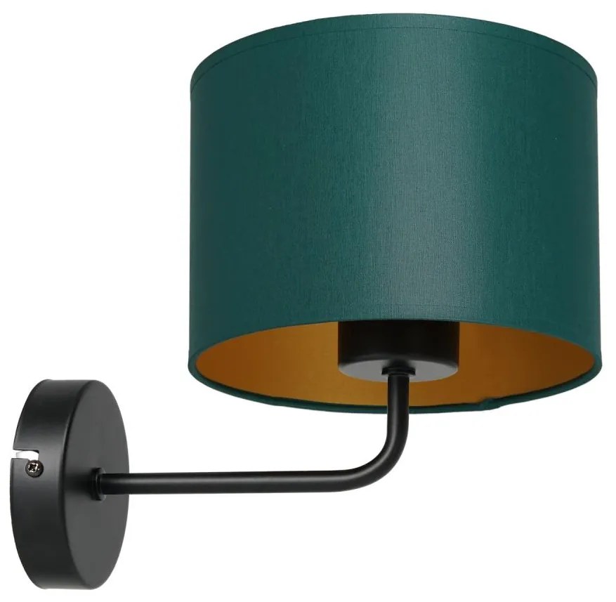 Lampă de perete ARDEN 1xE27/60W/230V verde/auriu