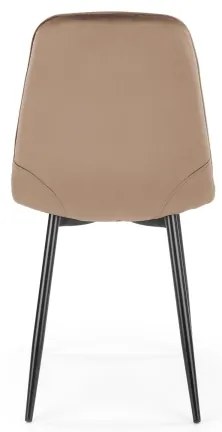 Scaun de dining KINDREL, 1 buc., bej