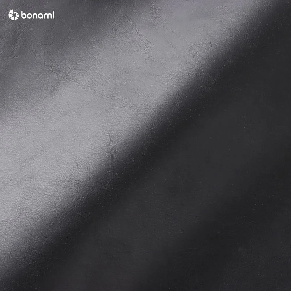 Fotoliu din piele ecologică Zuiver Feston, negru