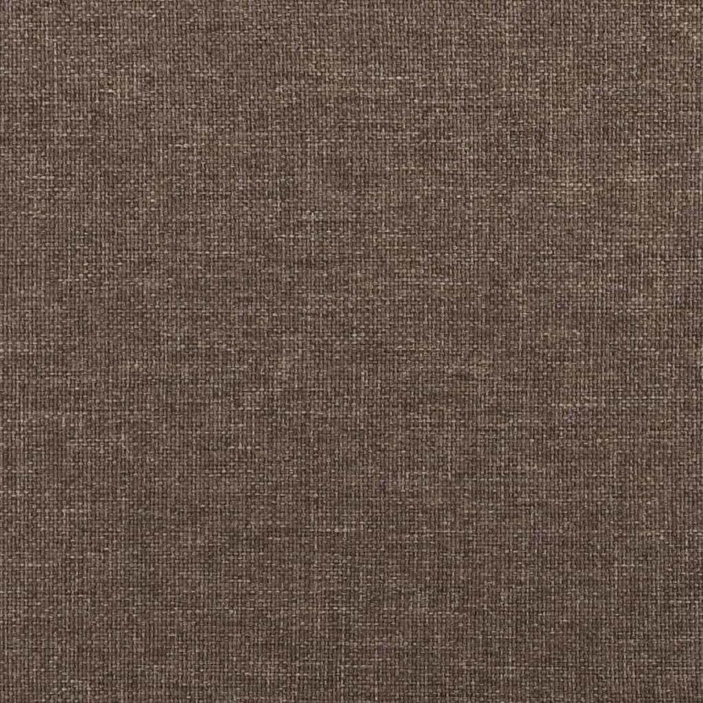 Taburet, gri taupe, 60x60x39 cm, material textil Gri taupe