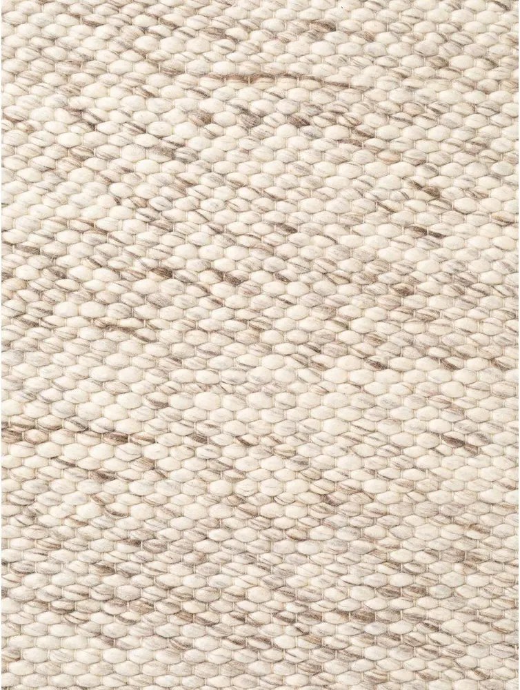 Covor bej/în culoare naturală țesut manual din lână 140x200 cm Lyon Beans – Elle Decoration