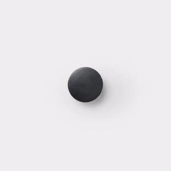 Cuier Negru - Alama Negru DIAMETRU(4cm x 2.5 cm)