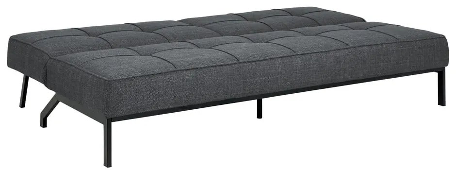 Canapea gri închis extensibilă 198 cm Perugia – Actona