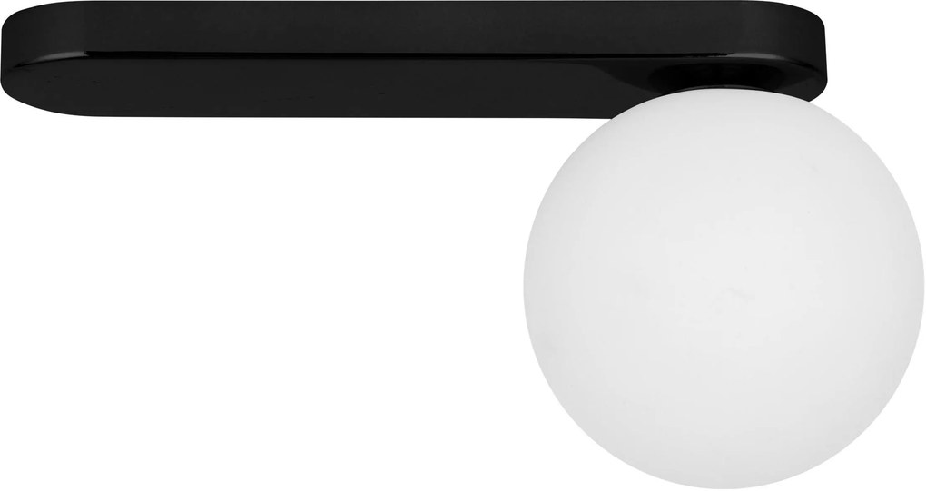 TK Lighting Bianca Black lampă de tavan 1x6 W alb-negru 5684