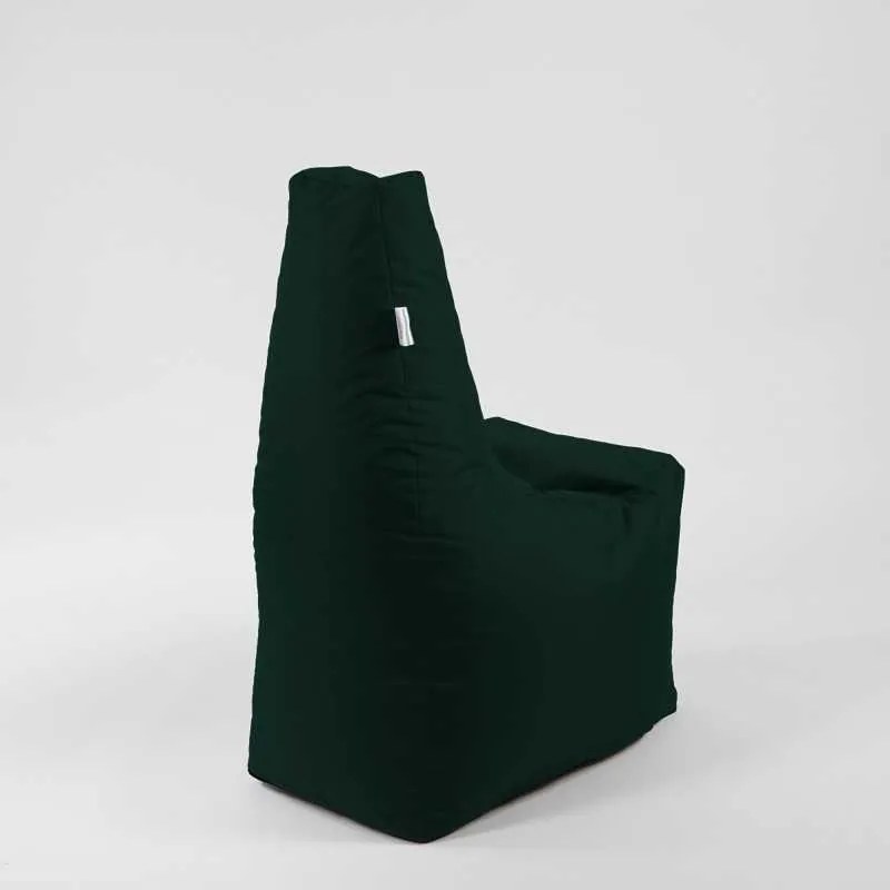 Fotoliu tip Scaun Sunlounger, Material impermeabil - Verde Tuborg