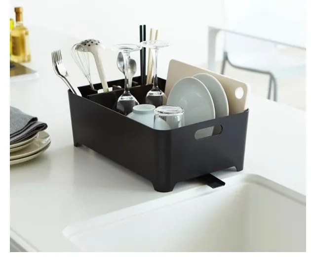 Suport vase YAMAZAKI Tower, negru