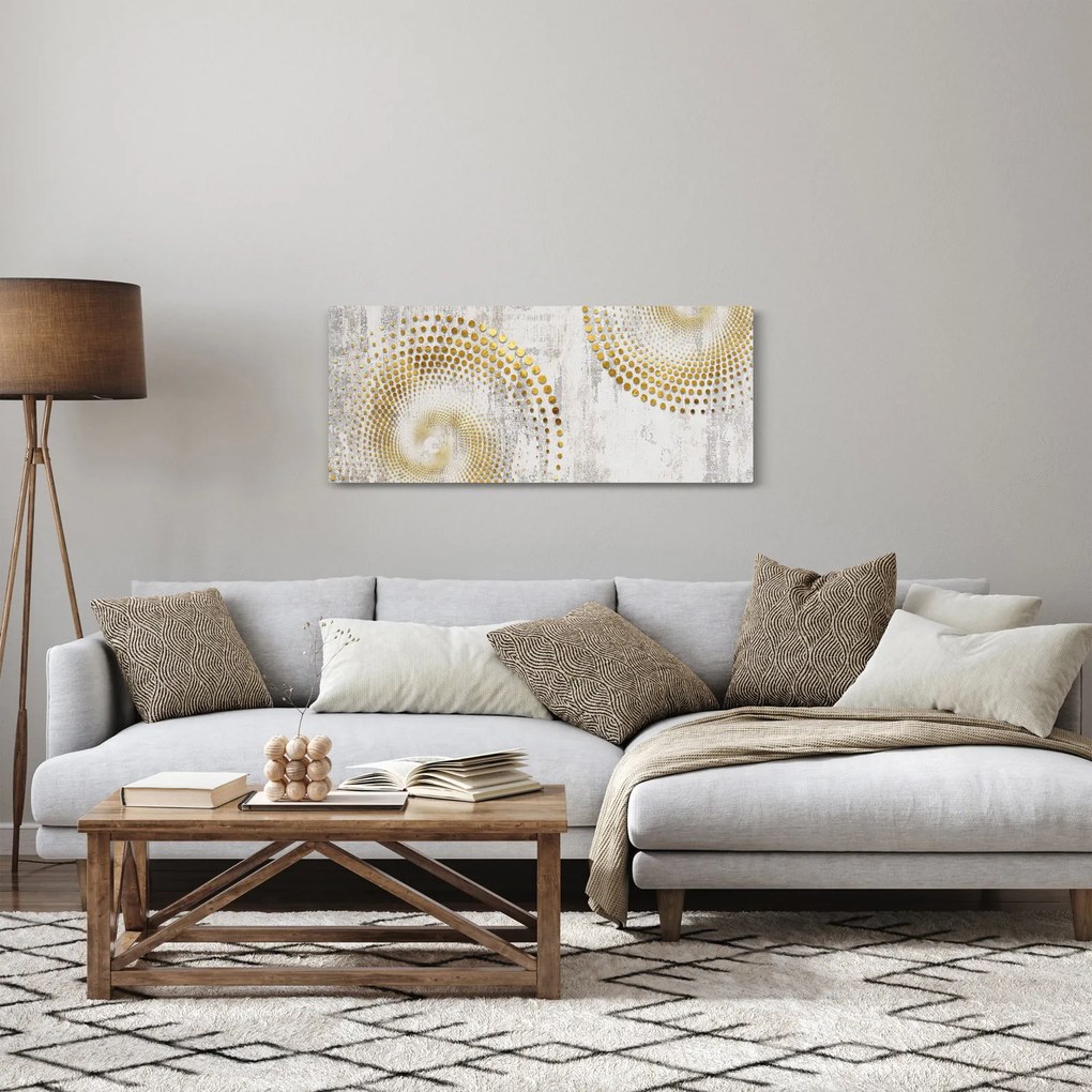 Tablou - Design beton (120x50 cm)