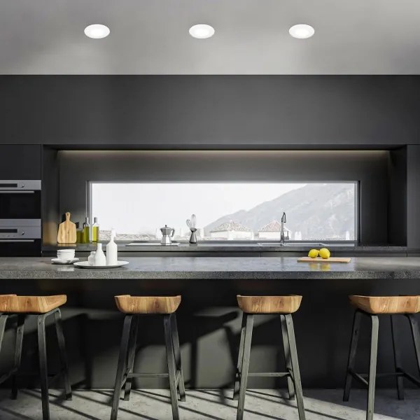 SET 3x corp de iluminat LED încastrat pentru baie Briloner 7598036 LED/4,9W/230V IP44 alb