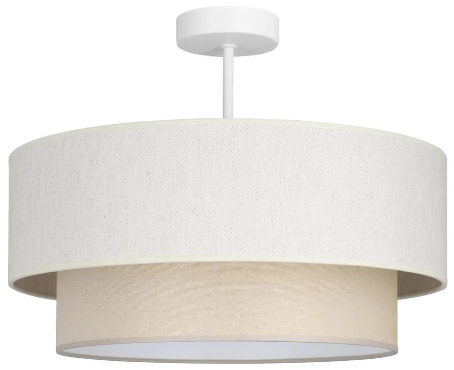 Lustru aplicat NATIA 1xE27/60W/230V crem