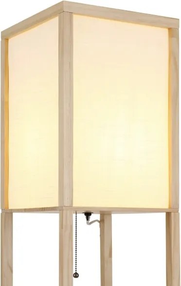 Globo 58611 - Lampadar TABITHA 1xE27/60W/230V bej