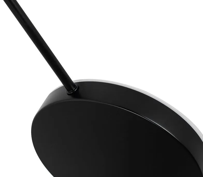 Aplica de perete LED design ambiental SHADOW 6 negru