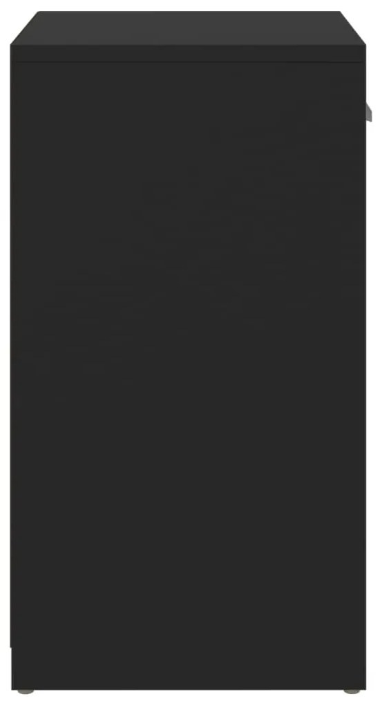 Bancheta pantofar, negru, 94,5x31x57 cm, PAL Negru, 1