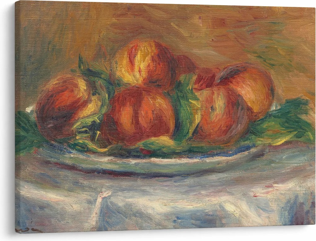 Tablou - Auguste Renoir, Peaches on a Plate, reproducere (70x50 cm)