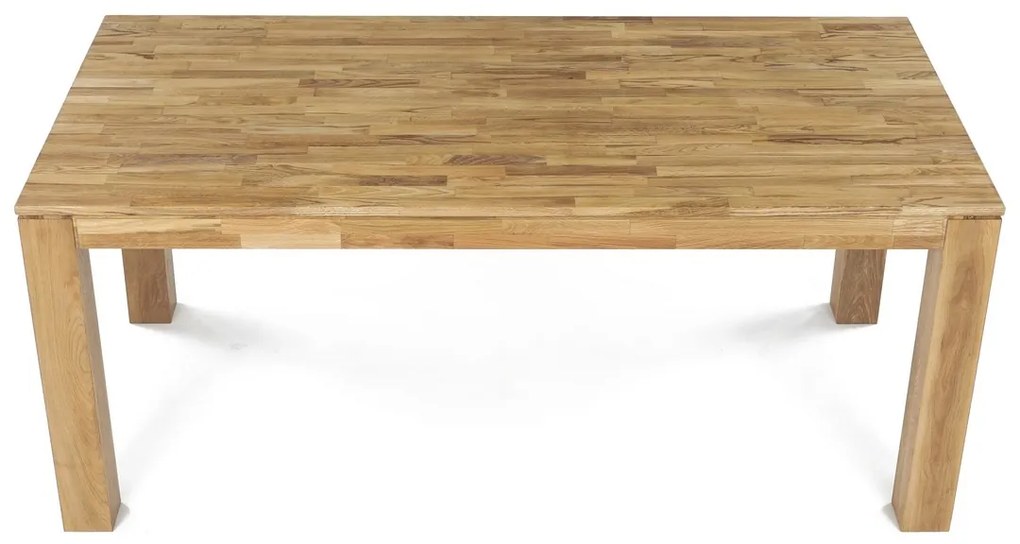 Masă de sufragerie 180 x 90 cm, stejar, XXL