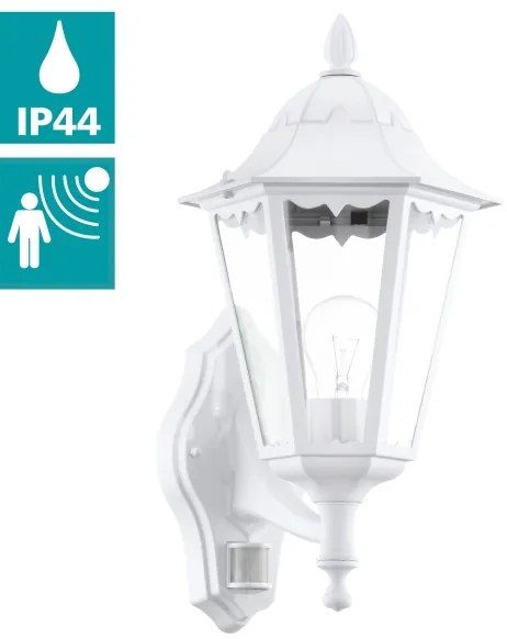 Eglo 93447 - Corp de iluminat perete exterior senzor NAVEDO 1xE27/60W/230V
