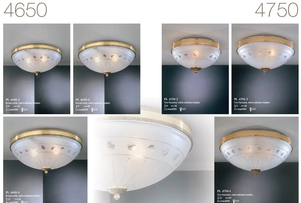 Plafoniera clasica design italian realizata manual 4750