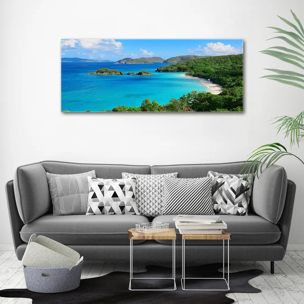 Imprimare tablou canvas Insulele virgine