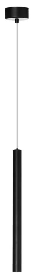 Pendul LED stil minimalist VERNO 1 40 negru 3000K