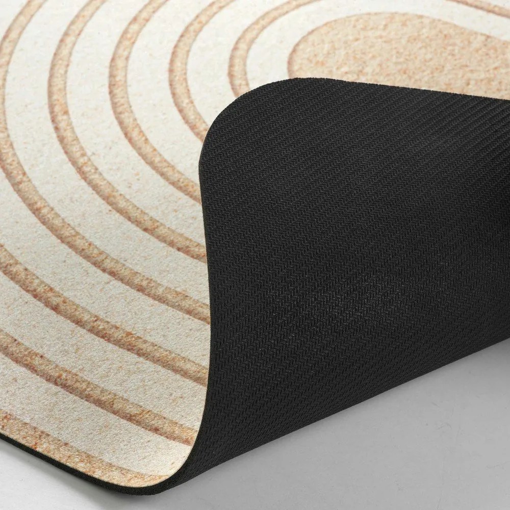 Covoraș de baie maro deschis 50x80 cm Adriel – douceur d'intérieur