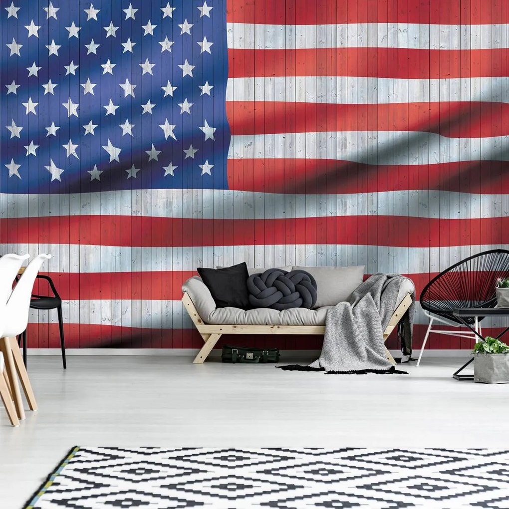 Fototapet - Steagul american (254x184 cm)