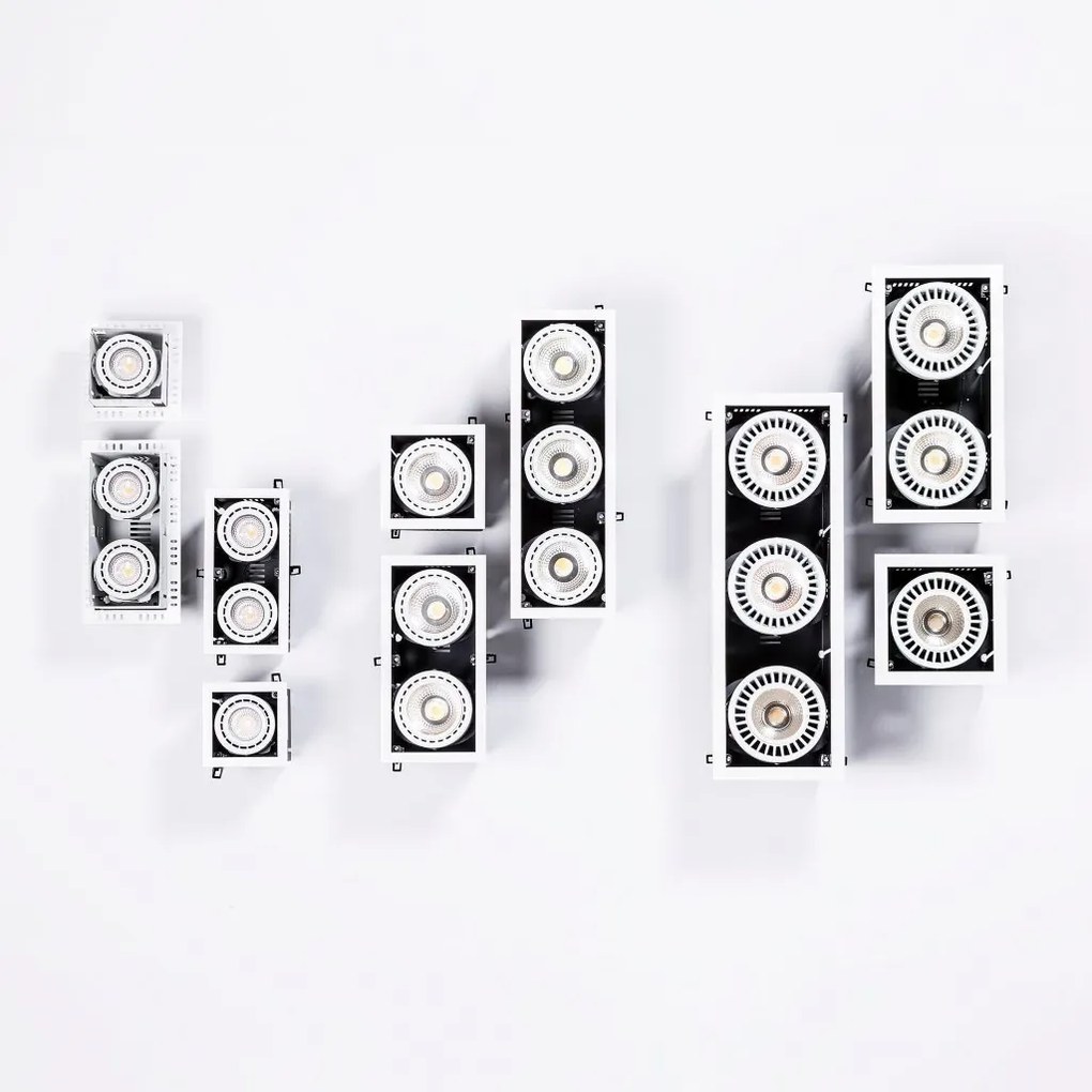 Spot LED incastrabil MINI COLIN-3 White recessed 54-75W 3000K 20°