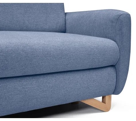 Canapea AVESTA, 3 locuri, albastră