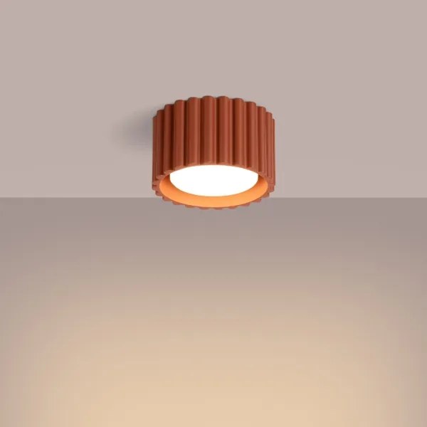 Sollux SL.1802 - Spot AURA 1xGX53/10W/230V 6 cm portocaliu