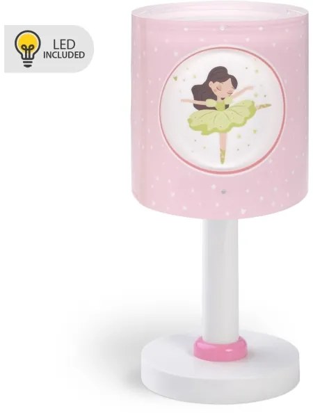 Dalber 60911 - Lampă de veghe LED pentru copii PRINCESS DANCE 1xG4/4W/230V, roz