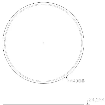 Plafonieră LED RGBW dimabilă Zuma Line MS748400R-BK COLIS 32W/230V + LED/8W negru + telecomandă