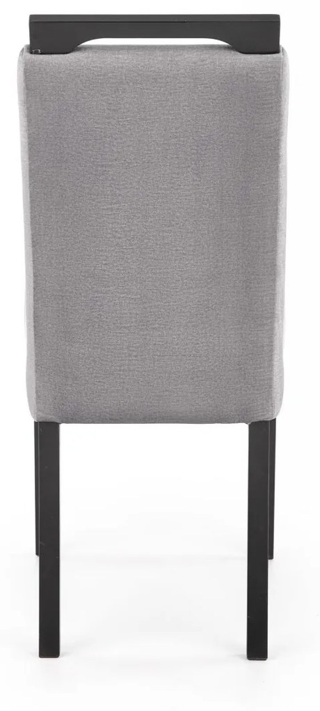 Scaun Clarion 2 velvet gri/negru Monolith 85