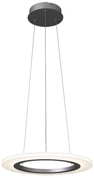 Rabalux 2428 - Lustră LED ADRIENNE LED/20W/230V argintiu