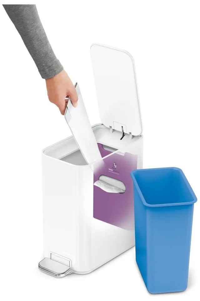 Coș de gunoi cu pedală din oțel 5 l – simplehuman
