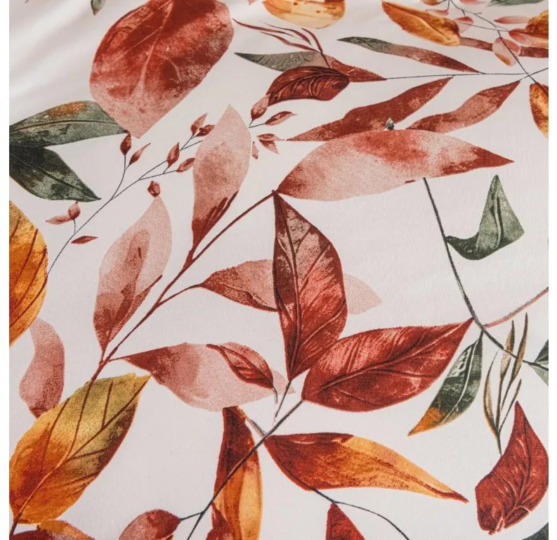 Lenjerie de pat din microfibra AUTUMN LEAVES colorata Dimensiune lenjerie de pat: 2 buc 70 x 90 cm | 200 x 220 cm