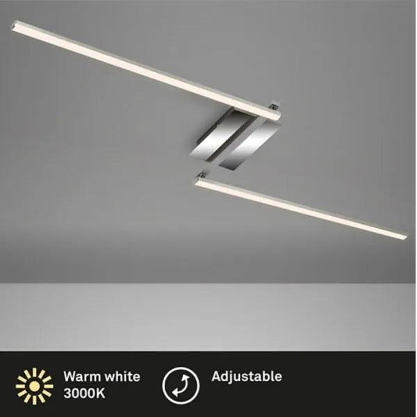 Lustră LED aplicată STAFF 2xLED/6W/230V Briloner 3500-018