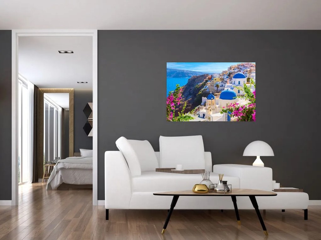 Tablou - Santorini, Grecia (90x60 cm)