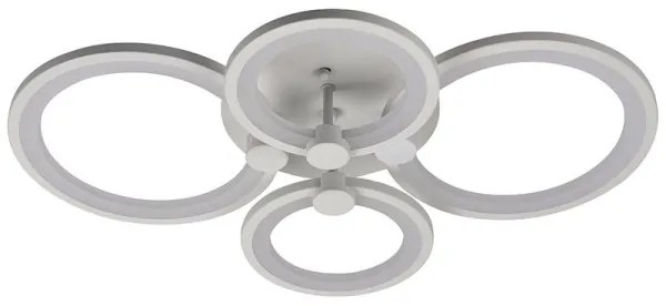 Lustră LED dimabilă aplicată LED/65W/230V 3000-6500K + telecomandă