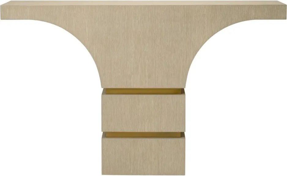 Consola design LUX, Furnir Stejar albit, Thaddeus