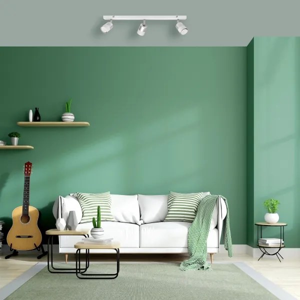 Spot LED TUBSSON 3xGU10/4,8W/230V alb/crom lucios