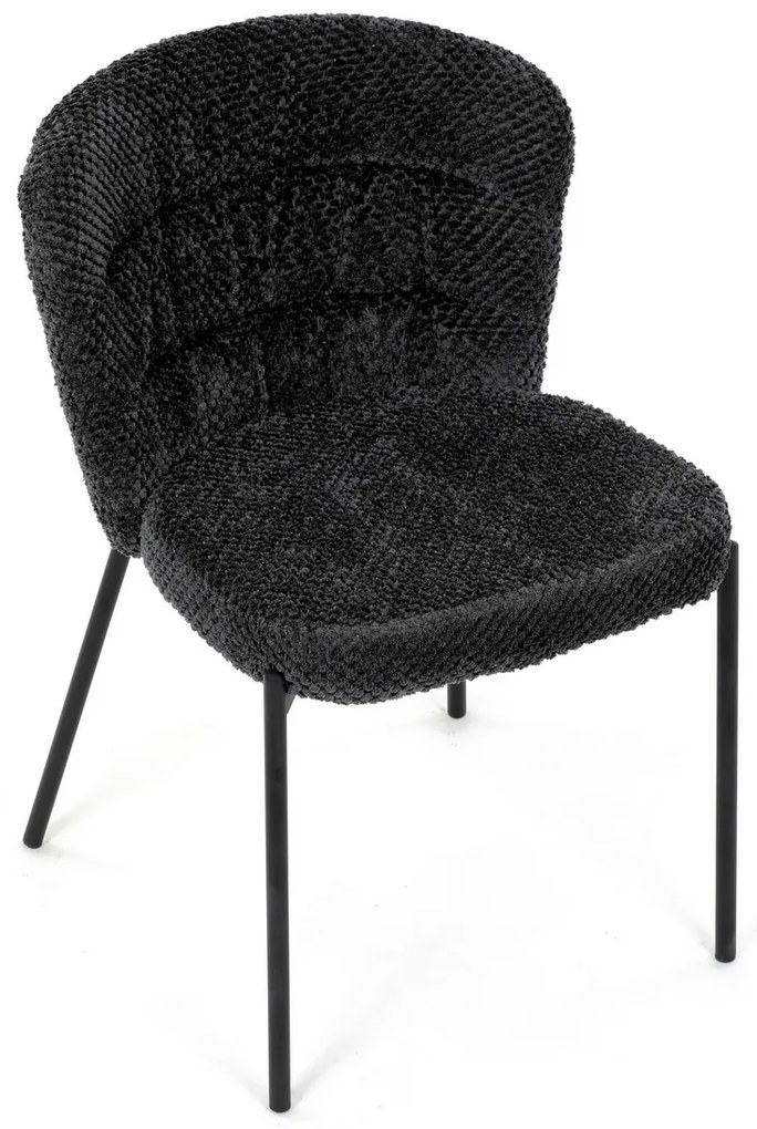 Set de scaune de sufragerie Bouclé CT-W1077 GREY2,4 buc