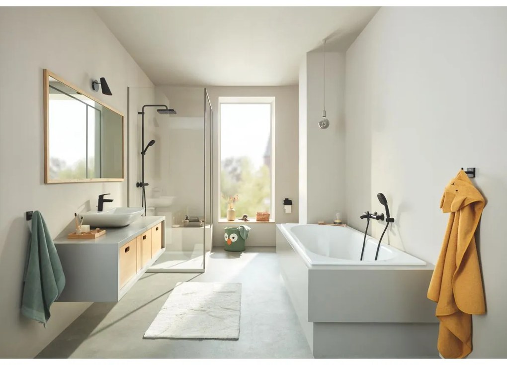 Grohe Start Cube suport prosop negru 409612430
