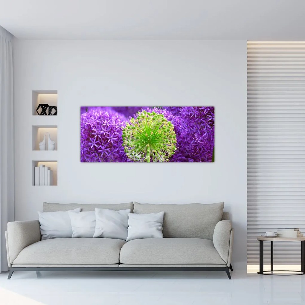 Tablou cu floare (120x50 cm)